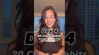 Day 4 of 20 Crazy Habits I learned as a Google and Bloomberg Software Engineer [upl. by Norre]