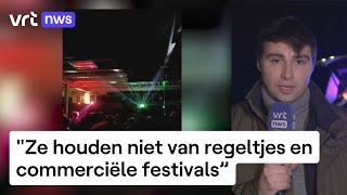 1000tal mensen wonen illegale rave bij in Peer [upl. by Chickie409]