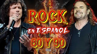 Rock En Español De Los 80 Y 90  Exitos Classicos Del Rock Maná Enrique Bunbury Hombres G y más [upl. by Julianna]