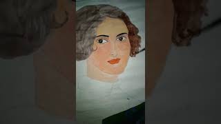 tranding Emily brontes 😱😱word famous English literature author painting video 📹 👉viralvideo [upl. by Akima7]