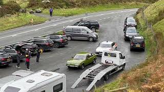 Rover SD1 Police car 3500 V8 Filming in the Mach Loop in Wales [upl. by Efram799]