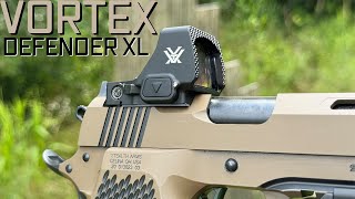 NEW Vortex Pistol Red Dot The DefenderXL [upl. by Bud]