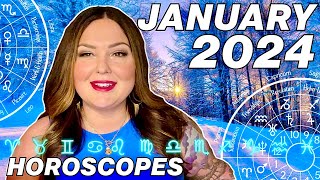 January 2024 Horoscopes  All 12 Signs [upl. by Atkins439]