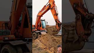 excavatortruck mayxuclamviec excavator automobile vocalcontrol duet vocalpower trucking [upl. by Atalayah]