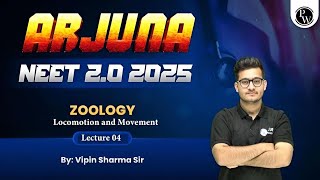 Locomotion and Movement Lecture 04 By Vipin Sharma Sir Zoology [upl. by Martsen]