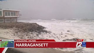 Update on conditions in Narragansett  1217 pm [upl. by Auqenahc]