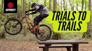 Trials Skills To Improve Your Trail Riding  MTB Skills [upl. by Richel]