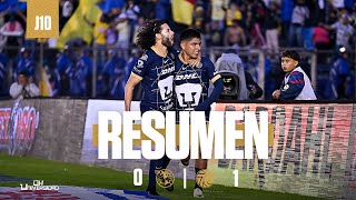 Jornada 10  América vs Pumas  Resumen [upl. by Caldwell]