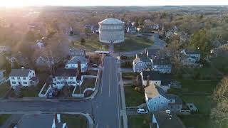 Fourth Drone Test Arlington MA Water Tower [upl. by Jonme17]