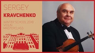 Violin  Masterclass  S Kravchenko  Скрипка  Мастеркласс  СИ Кравченко  12 [upl. by Fusco]