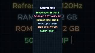 Motorola Moto G85 features [upl. by Pauiie631]