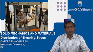 Distribution of Shearing Stress by Dr GVR Seshagiri Rao [upl. by Aimehs]