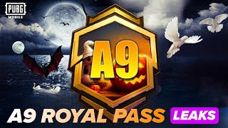 ✅ A9 ROYAL PASS  1 TO 100 RP REWARDS  ACE 9 ROYAL PASS LEAKS  A9 ROYAL PASS PUBG MOBILEBGMI [upl. by Jake]