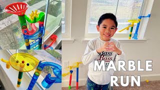 MARBLE RUN RACE SIMPLE IDEAS ASMR 3 timothyspreciousmoments [upl. by Parthinia]