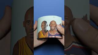 Michael Jordan amp Kobe Singing Together quotDeath Bedquot FlipBook goat flipbook shorts [upl. by Dnomad405]