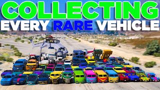 I Collected Every RARE VEHICLE in GTA Online [upl. by Ynahpets]