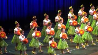 Hula Hui O Kapunahala O Nuʻuanu  2016 Queen Liliuokalani Keiki Hula Competition [upl. by Waddle]