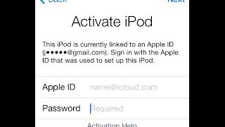 Activate Hacktivate Iphone Screen Apple ID Iphone 4 IOS 712 [upl. by Atinus524]