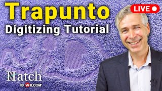 Trapunto Fills Made Easy  Hatch Embroidery Demo Live Stream [upl. by Munshi246]