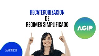 Recategorización de ingresos brutos Régimen Simplificado CABA [upl. by Rumery]