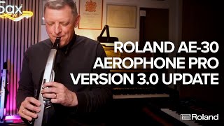 Roland Aerophone Pro Version 30 Update Overview [upl. by Glimp973]