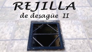 REJILLA DE DESAGÜE II otra manera de hacerla [upl. by Pahl375]