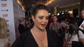 Katherine Langford Interview Knives Out [upl. by Akeit978]