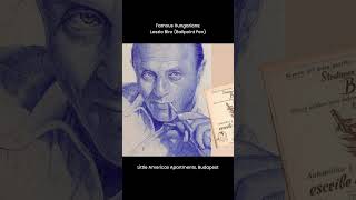 Famous Hungarians Laszlo Biro Ballpoint Pen travel littleamericas budapest apartment [upl. by Shelba]