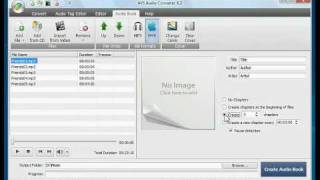 How to convert audio books to M4B for iPodiPhone using AVS Audio Converter [upl. by Klaus]