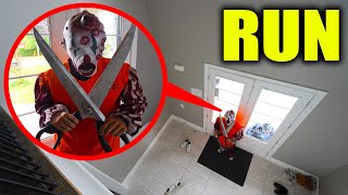 IF YOU EVER SEE THIS CLOWN PRISONER BREAK INTO STROMEDYS HOUSE RUN HE ATTACKED US [upl. by Chesnut]