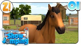 HorseWorld Springreiten Die ersten Hüpfer 1  Lets Play DEUTSCH [upl. by Earas]