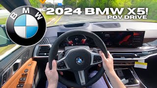 POV Drive and Overview 2024 BMW X5 xDrive40i Does it Drive Any Differently Than the 2023 [upl. by Elimay]