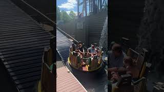 Mystic River Falls ride at Silver Dollar City in Branson Missouri [upl. by Lehsar]