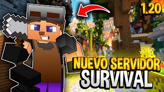 ✨ NUEVO SERVIDOR SURVIVAL para MINECRAFT PE 12050 😱 Servidor CUSTOM Minecraft JavaBedrock 1204 [upl. by Oironoh]