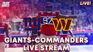 New York Giants vs Washington Commanders Week 2 Live Stream [upl. by Yenetruoc473]