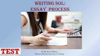 Virginia Writing SOL  How to Write the Essay [upl. by Eyatnod]