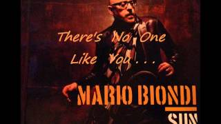 Mario Biondi SUN  Theres No One Like You [upl. by Taffy]