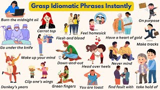 Idiomatic Phrases Explained Meanings and RealLife Uses  english [upl. by Gnolb]