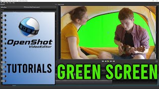 OpenShot Tutorial  How To Edit Green Screen For Video Overlay [upl. by Trevorr]