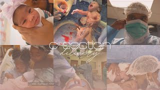 REAL BIRTH VLOG  REPEAT CSECTION 38 WEEKS  WELCOME BABY SERENITY  POSITIVE BIRTH EXPERIENCE [upl. by Joby219]