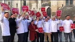 Les chefs étoilés de la région ont reçu leur plaque Michelin à Avignon [upl. by Ardni]