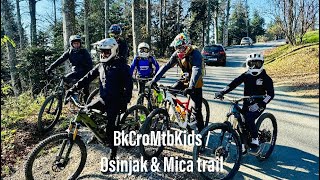 BkCroMtbKids  Staze Osinjak i Mica [upl. by Stimson804]