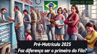 Prématrícula SEDUES faz diferença ser o primeiro da fila Quem tem prioridadeTire suas dúvidas [upl. by Neumark380]