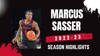 Marcus Sasser 202223 Houston Cougars Highlights [upl. by Bethesde]