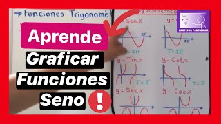 ✅GRÁFICAS de FUNCIONES SENOIDALES GUÍA DEFINITIVA💯 TRIGONOMETRÍA [upl. by Nered517]