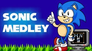 My New Soundtrack  The 16bit Sonic Medley Genesis Style [upl. by Ailati799]