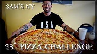 SAMS 28quot PIZZA CHALLENGE  8 POUNDS [upl. by Zenas]