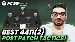 POST PATCH BEST META 4411 FORMATION AND CUSTOM TACTICS  FC 25 ULTIMATE TEAM [upl. by Notsgnik]