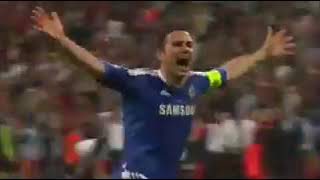 Lampard goes crazy after Drogbas penalty 2012 CHAMPIONS LEAGUE FINAL [upl. by Ivzt185]