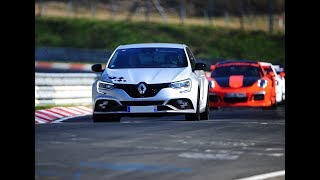 Megane 4 RS Trophy 300 Fun Nurburgring GT Performance Mercedes AMG GTR Nordschleife Renault Sport [upl. by Aticnemrac]